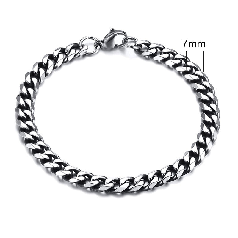 Chunky Miami Curb Chain-armbånd