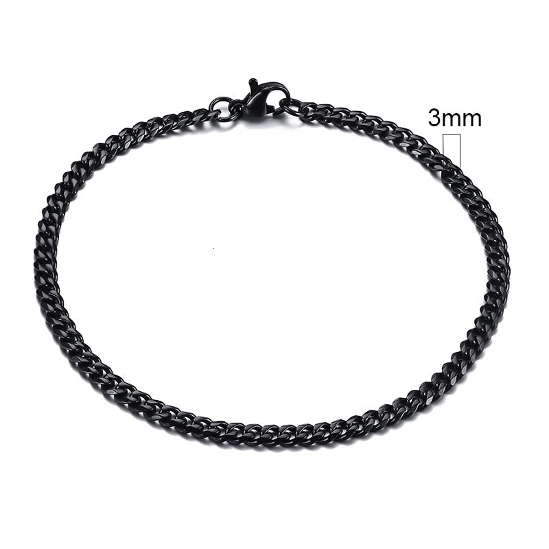Chunky Miami Curb Chain-armbånd