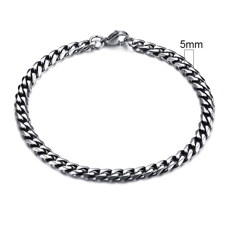 Chunky Miami Curb Chain-armbånd
