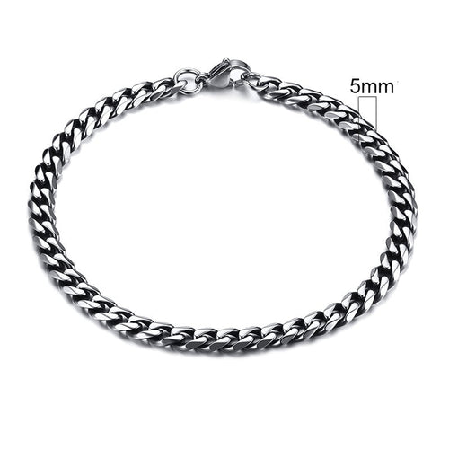 Chunky Miami Curb Chain-armbånd