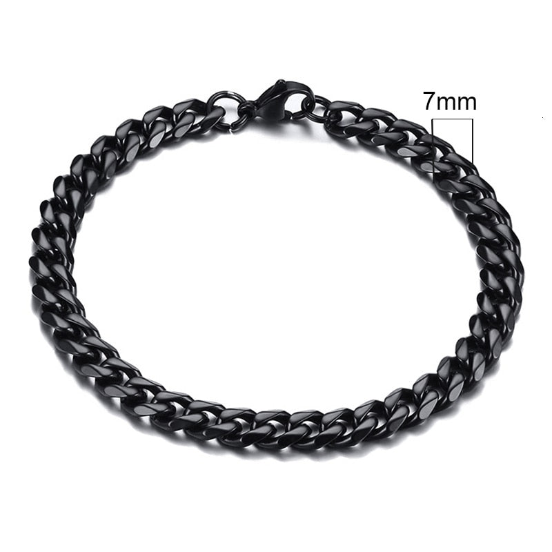 Chunky Miami Curb Chain-armbånd