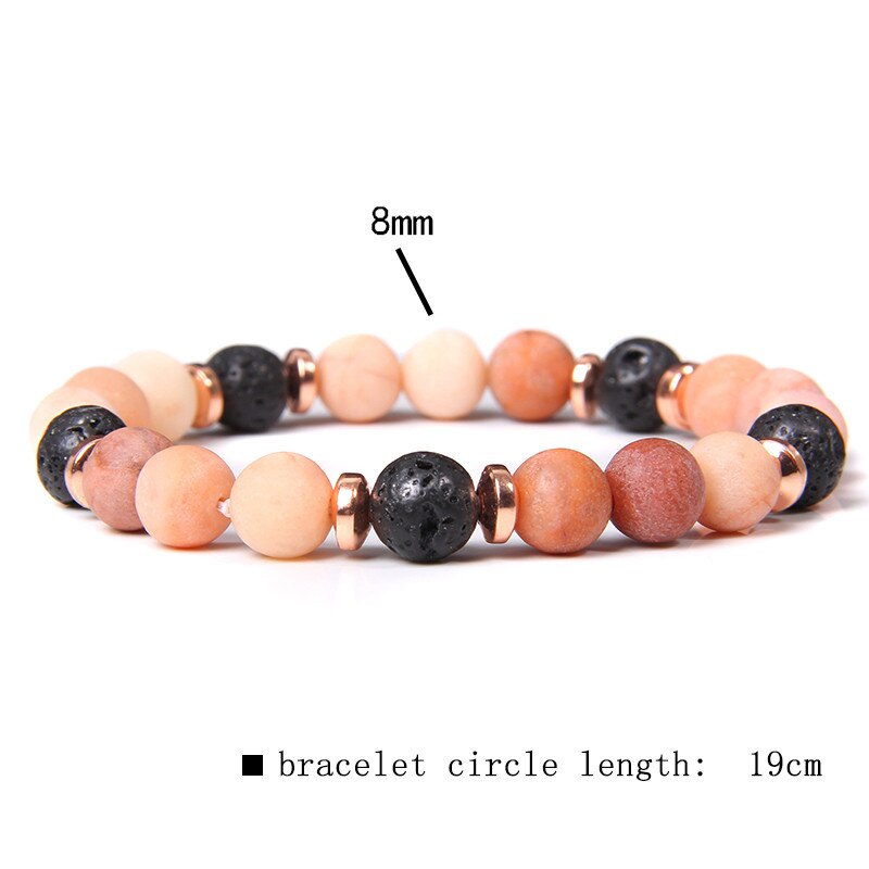 Kvinnelig rosengullfarget avstandsstykke i metall