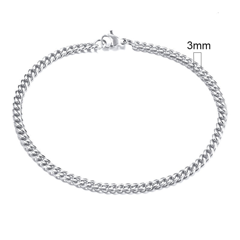 Chunky Miami Curb Chain-armbånd